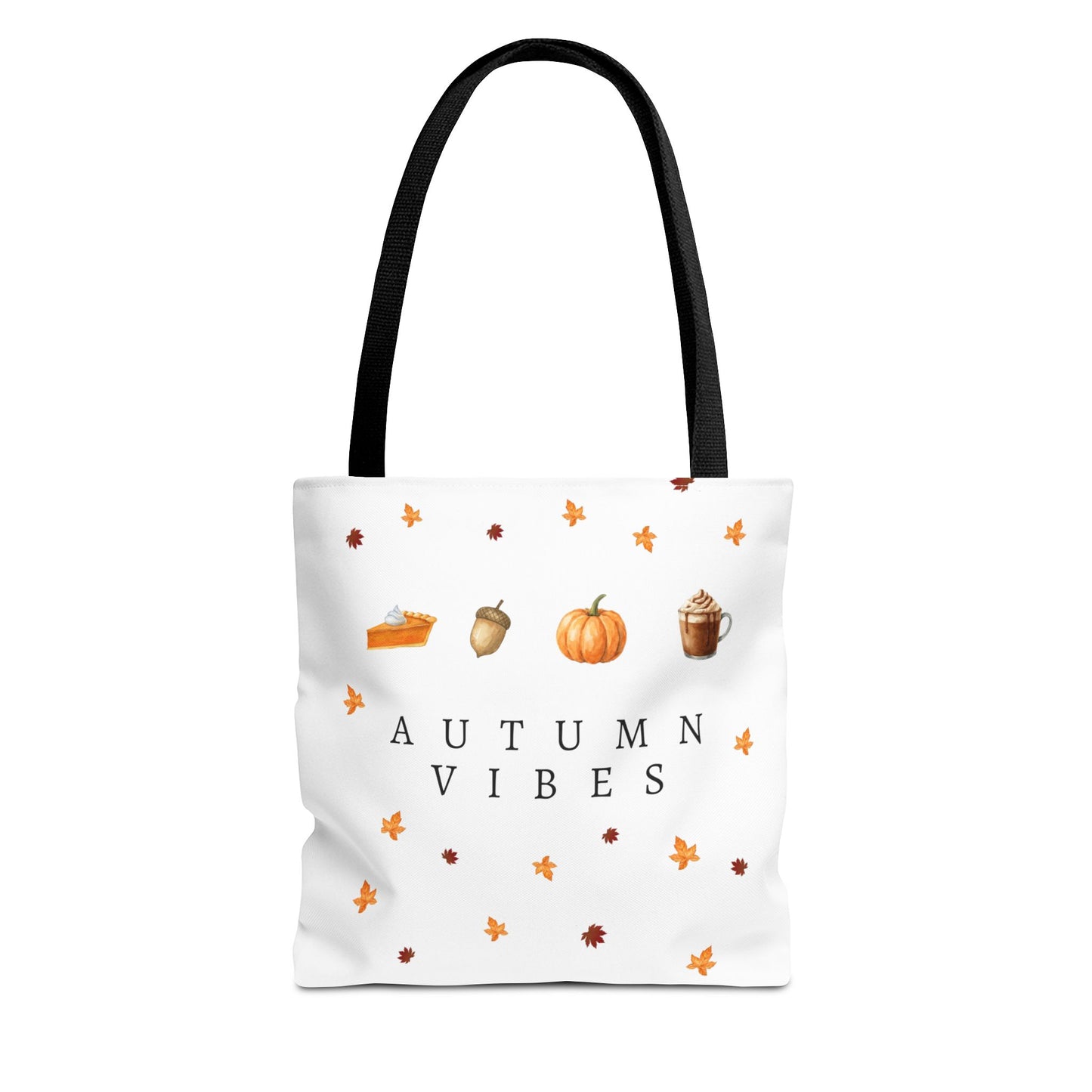 'Autumn Vibes' Canvas Tote – Cozy Seasonal Essential