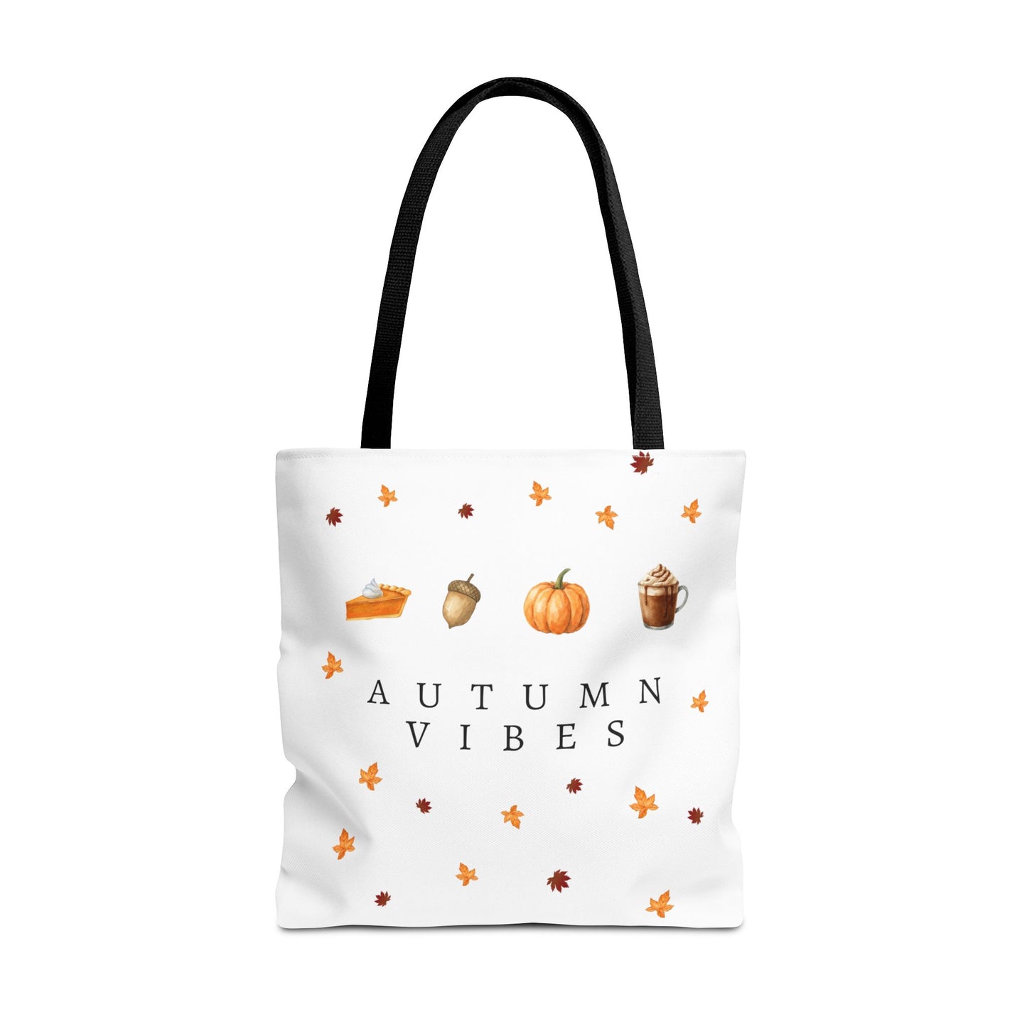 'Autumn Vibes' Canvas Tote – Cozy Seasonal Essential
