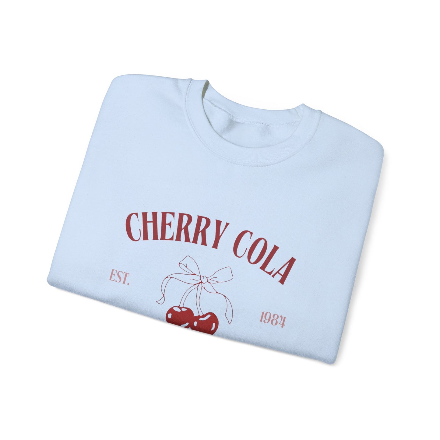 Unisex Cherry Cola Social Club Vintage Sweatshirt – Cozy Retro Aesthetic Crewneck