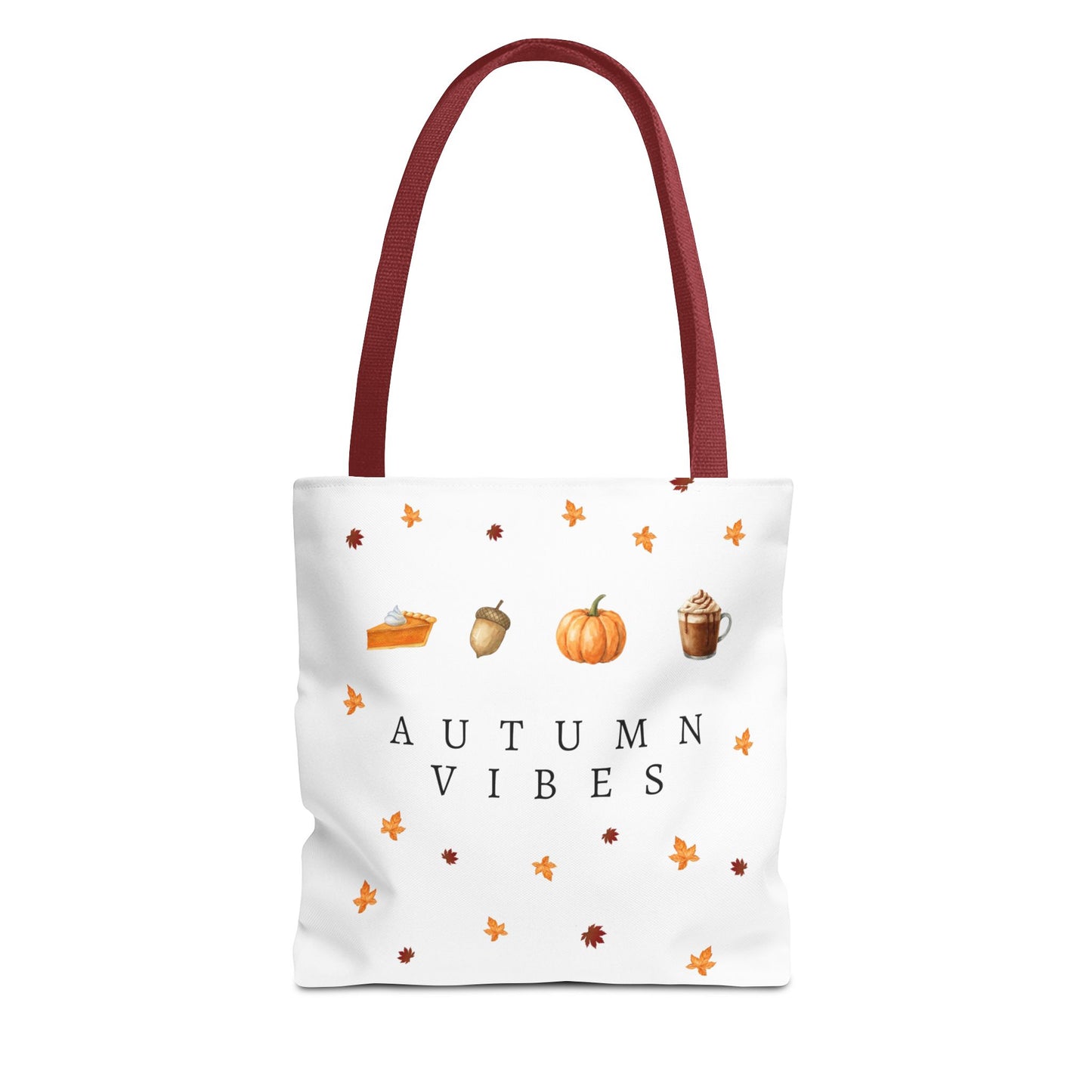 'Autumn Vibes' Canvas Tote – Cozy Seasonal Essential