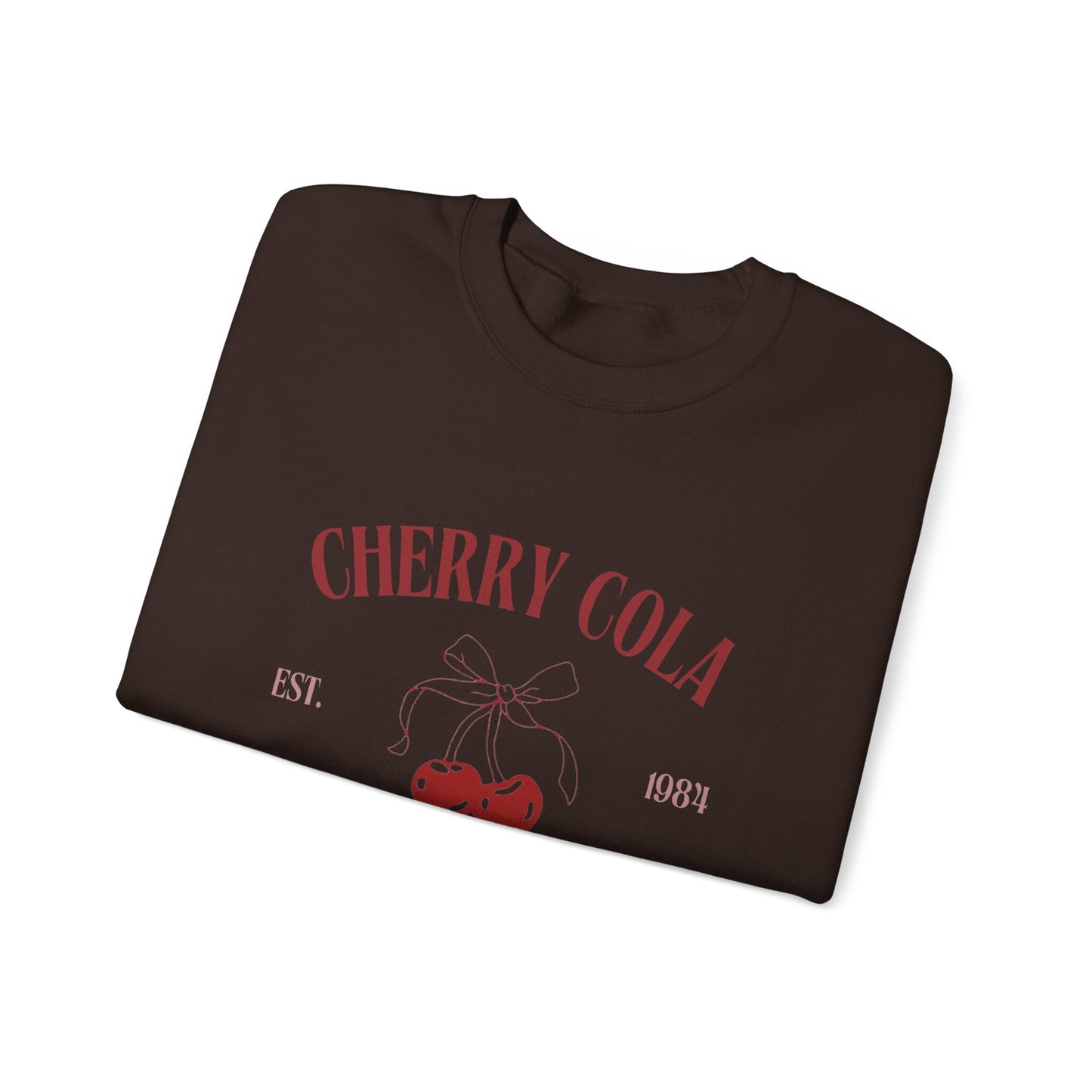 Unisex Cherry Cola Social Club Vintage Sweatshirt – Cozy Retro Aesthetic Crewneck