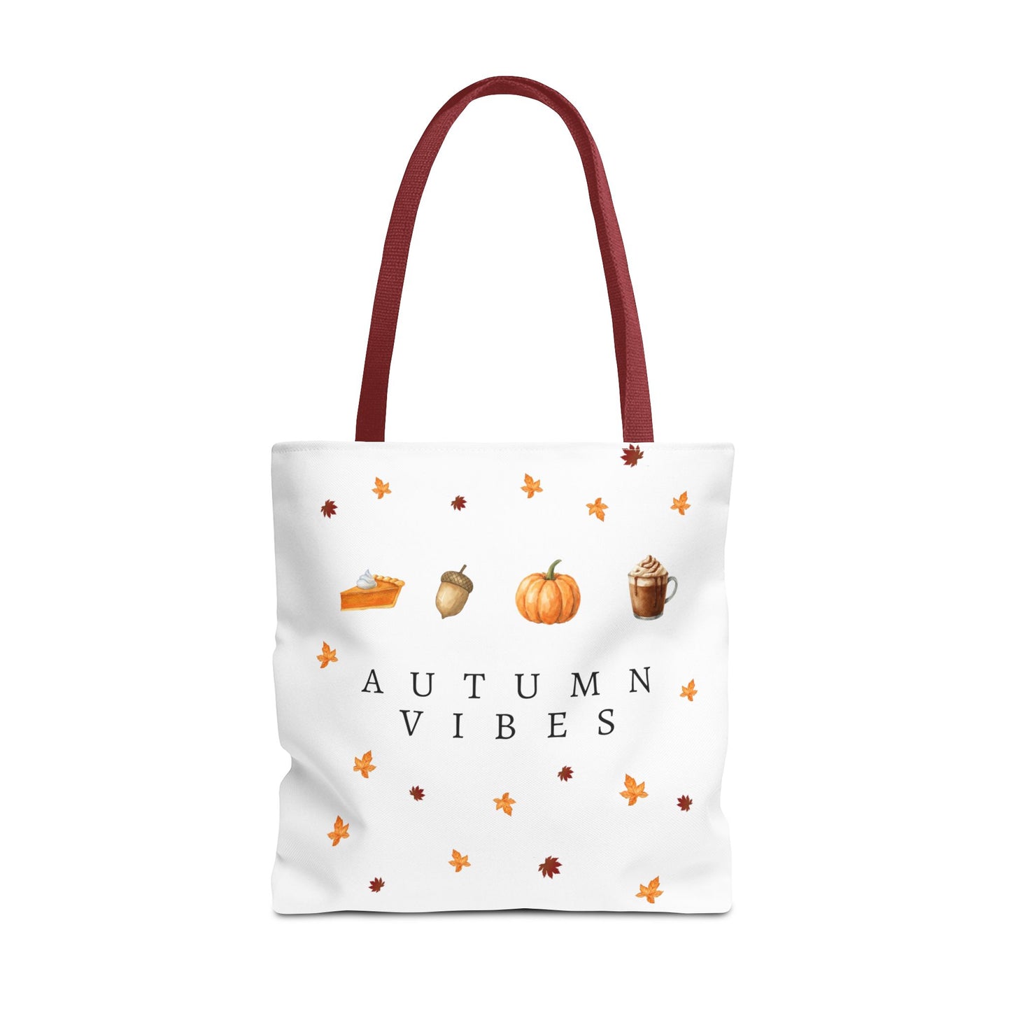 'Autumn Vibes' Canvas Tote – Cozy Seasonal Essential