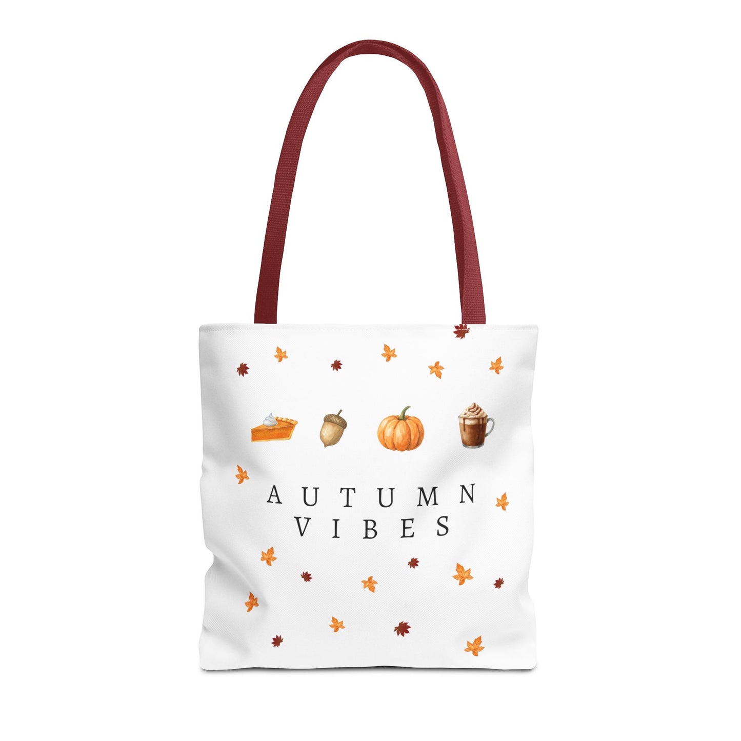 'Autumn Vibes' Canvas Tote – Cozy Seasonal Essential