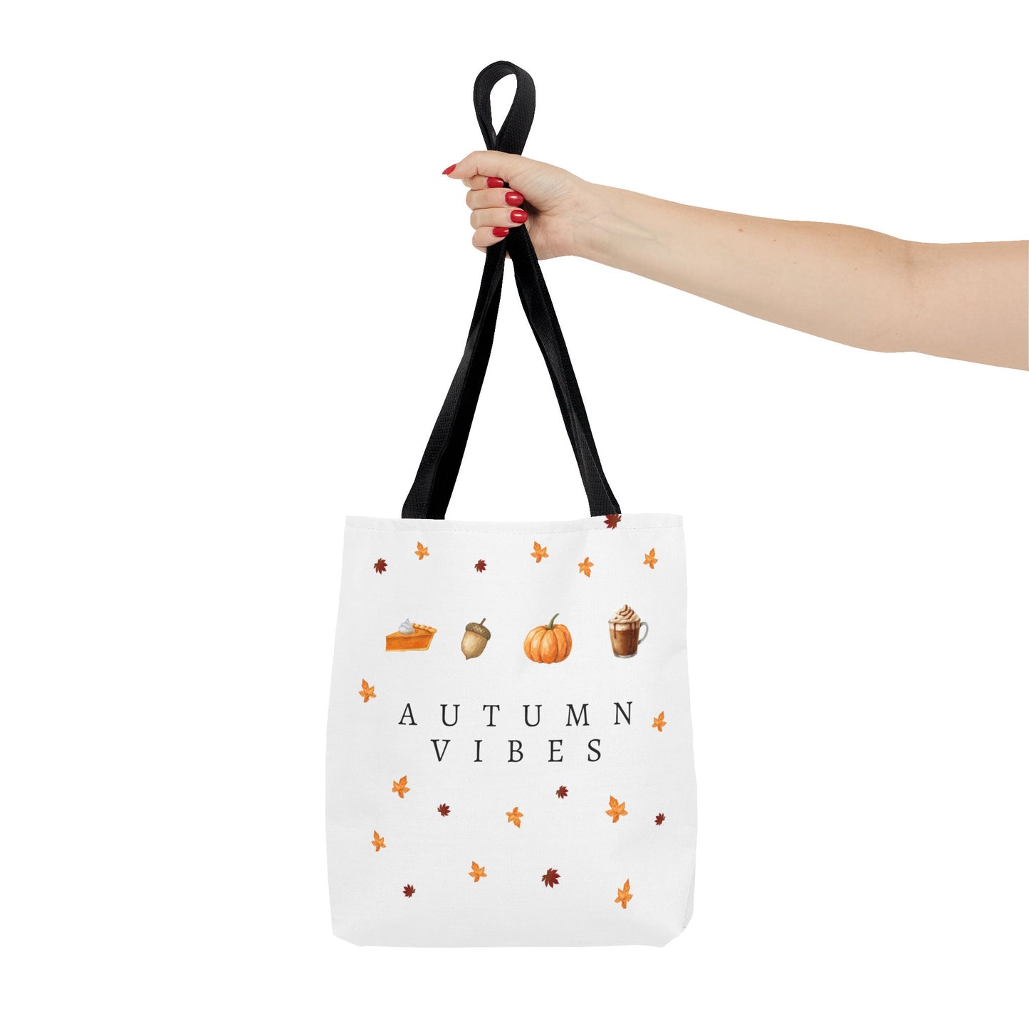 'Autumn Vibes' Canvas Tote – Cozy Seasonal Essential