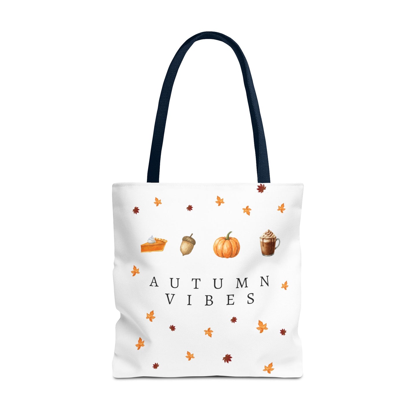 'Autumn Vibes' Canvas Tote – Cozy Seasonal Essential
