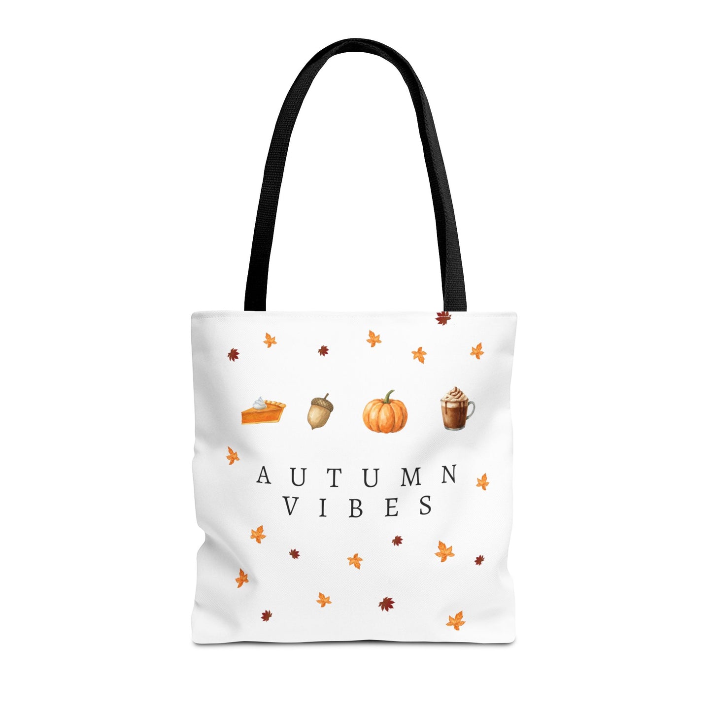 'Autumn Vibes' Canvas Tote – Cozy Seasonal Essential