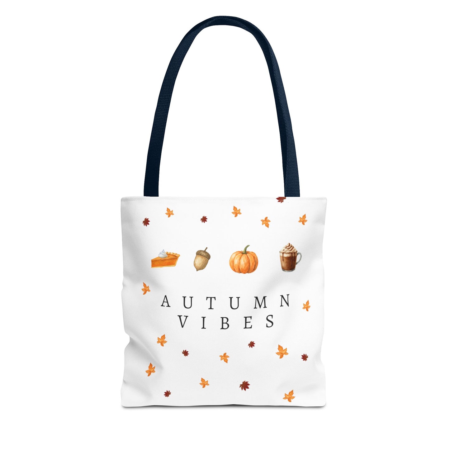'Autumn Vibes' Canvas Tote – Cozy Seasonal Essential