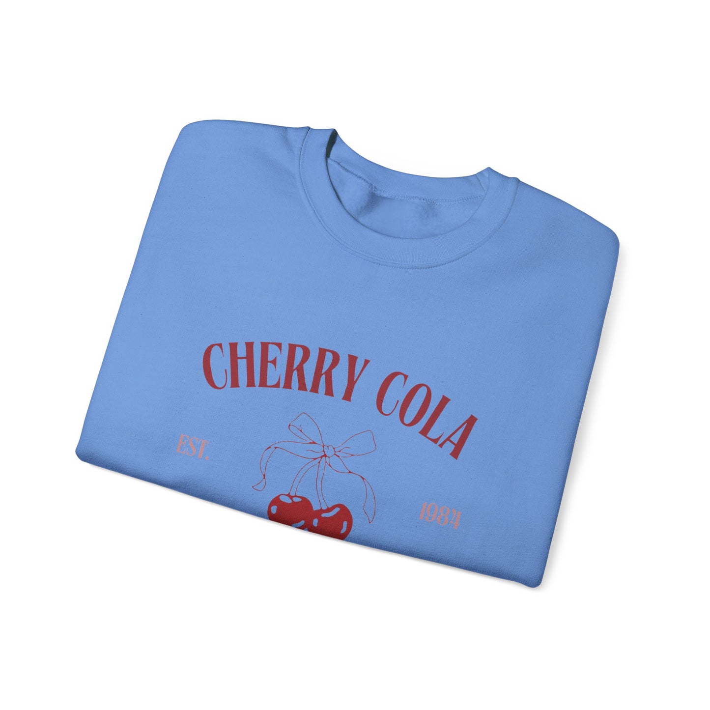 Unisex Cherry Cola Social Club Vintage Sweatshirt – Cozy Retro Aesthetic Crewneck