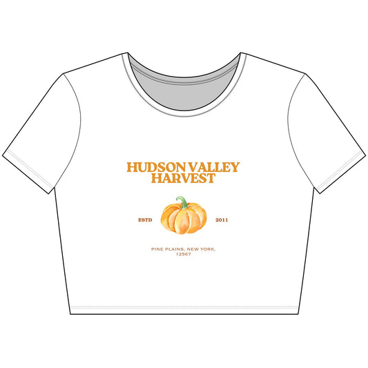 Hudson Valley Harvest Pumpkin Graphic Tee – Rustic Autumn Farm Style